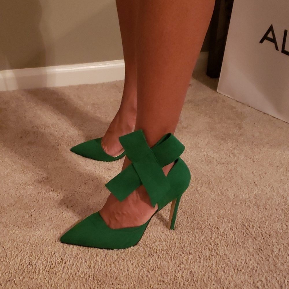 Green heels